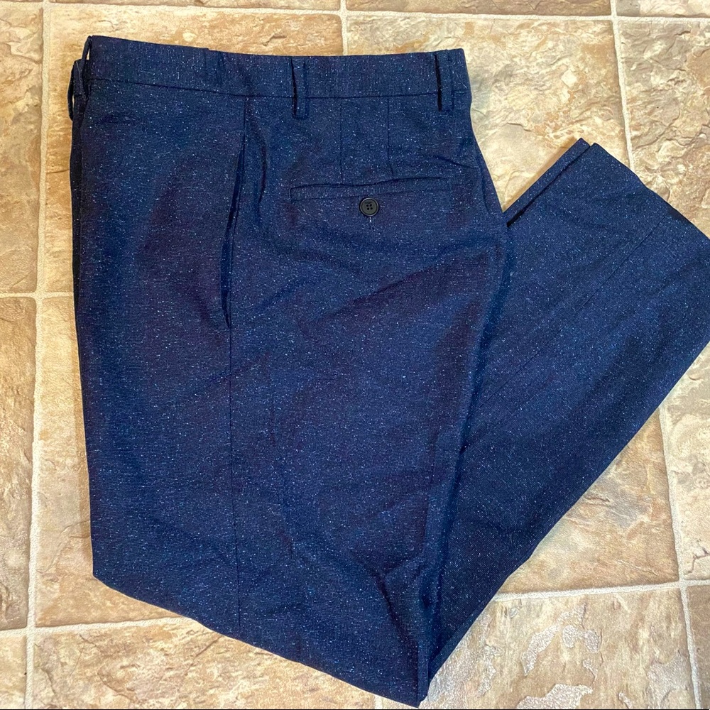 Paul Smith The Kensington Navy wool/silk